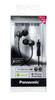 Panasonic Canal Earphone Compatible with Black Smartphone/iPhone RP-TCM360-K