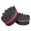 Styling Double Wave Magic Hair Twist Sponge Dreads Twisting Locks Dreadlocks Curl Brush Sponge