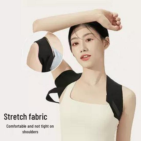 Back and Shoulder Posture Corrector Belt for Adults – Elastic Support for Neck, Shoulders, and Back