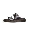 Cómodas Versátiles Suela de Goma Silenciosas Antidesgaste Sandalias de Diapositiva Sandalias Unisex Negro 31570001