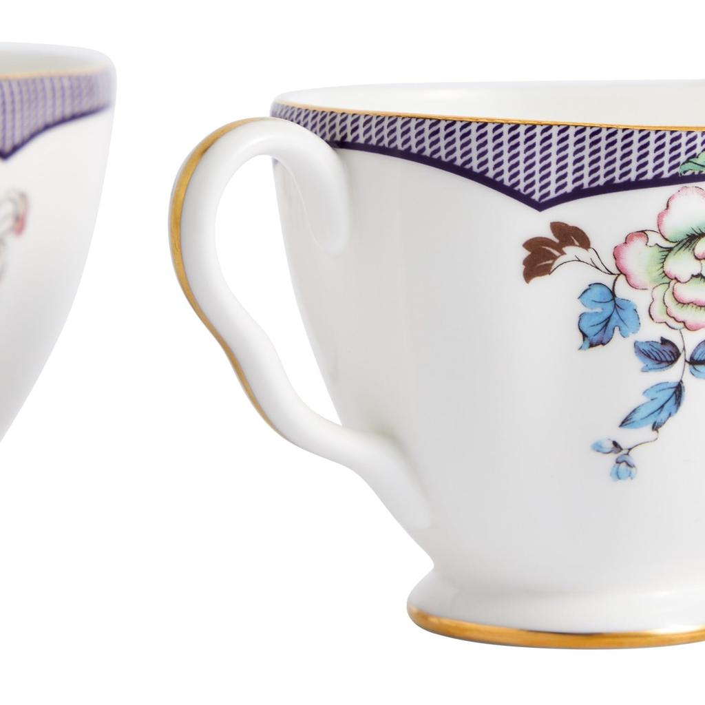 [Officially Imported] Wedgwood Wanderlust Fortune Sugar Bowl & Creamer Set (2-Piece Set) Wedding Gift (1069355)