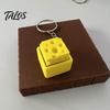 Talos 3D Printed Cheese Clicker Toy, Stress Relief Finger Clicker, Pocket Size Push Button Fidget Keyboard Toy