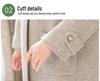 Mother's High-End Wool Coat for Middle-Aged & Elderly Women - Double-Sided, Mid-Length, Autumn/Winter Lapel Jacket