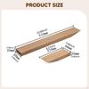 2Pcs Wood Guitar Neck Blank Making Material Solid Luthier Supplies Accessories DIY Handmade
