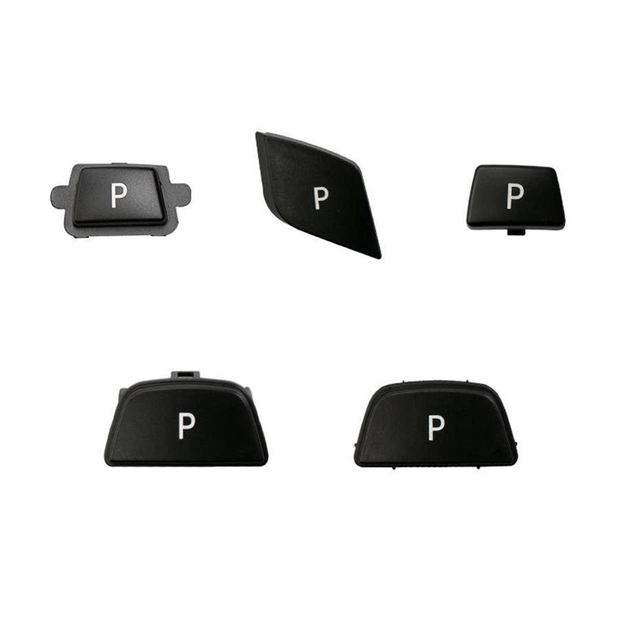 Car Gear Shift Lever Auto P Parking Button Cap Cover For BMW 3 5 7 X3 X4 X5 X6 Series E90 F30 F10 F01 F25 F26 E70 F15 F16