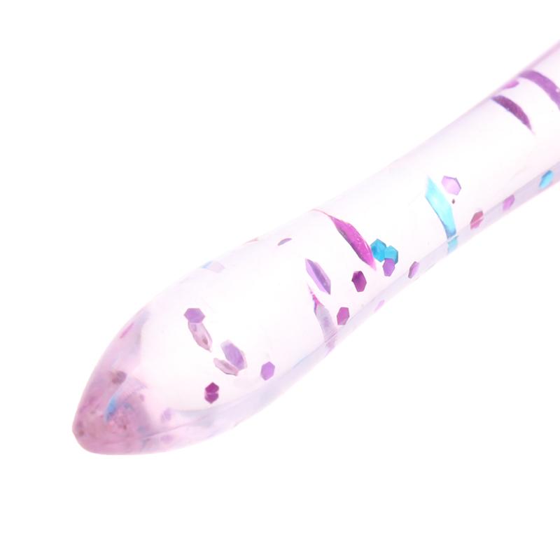 5Pcs Acrylic French Stripe Nail Art Liner Brush Set Ultra-Thin Line Drawing Pen Uv Gel Manicure Painting Brush