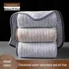 Striped Edge Oil-Removing Dishcloth: Thick, Lint-Free, Non-Stick, Absorbent Scouring Pad.