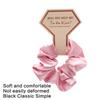 Bridesmaid HairPiece Hair Scrunchies Ponytail Holder Wedding Party Accessories Bridesmaid Scrunchies Proms Gifts 5PCS