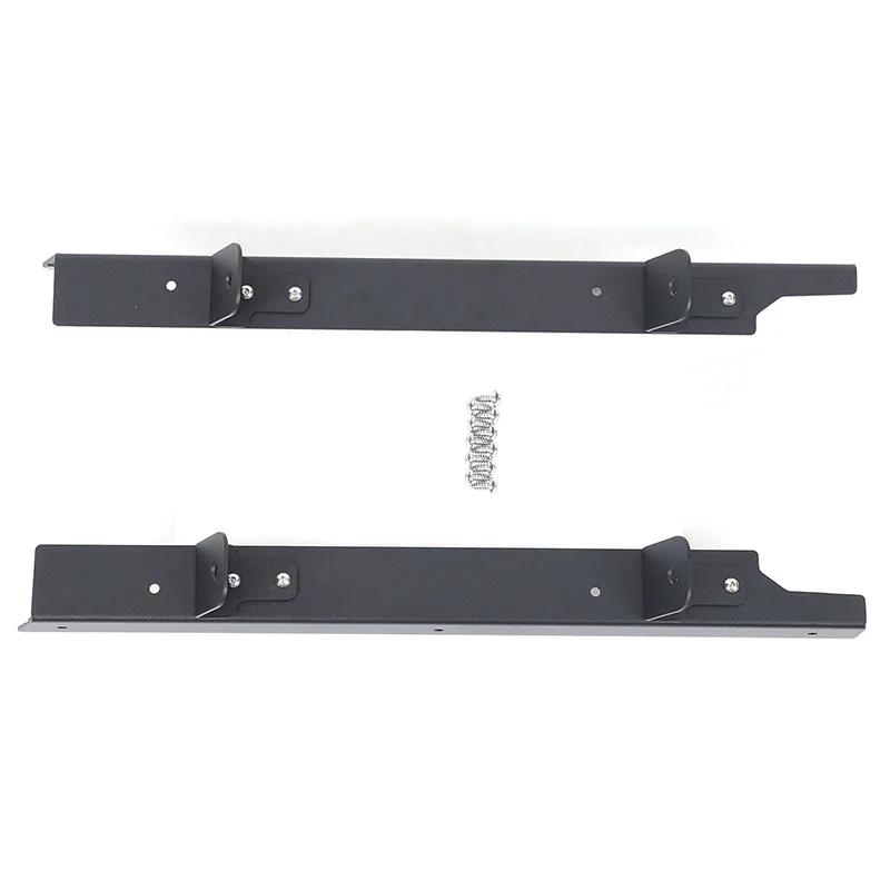 

2Pcs Carbon Steel Black For Land Rover Defender 90 110 130 2004-2018 Car A-pillar Spotlight Brackets LED Work Bracket Accessorie чорний