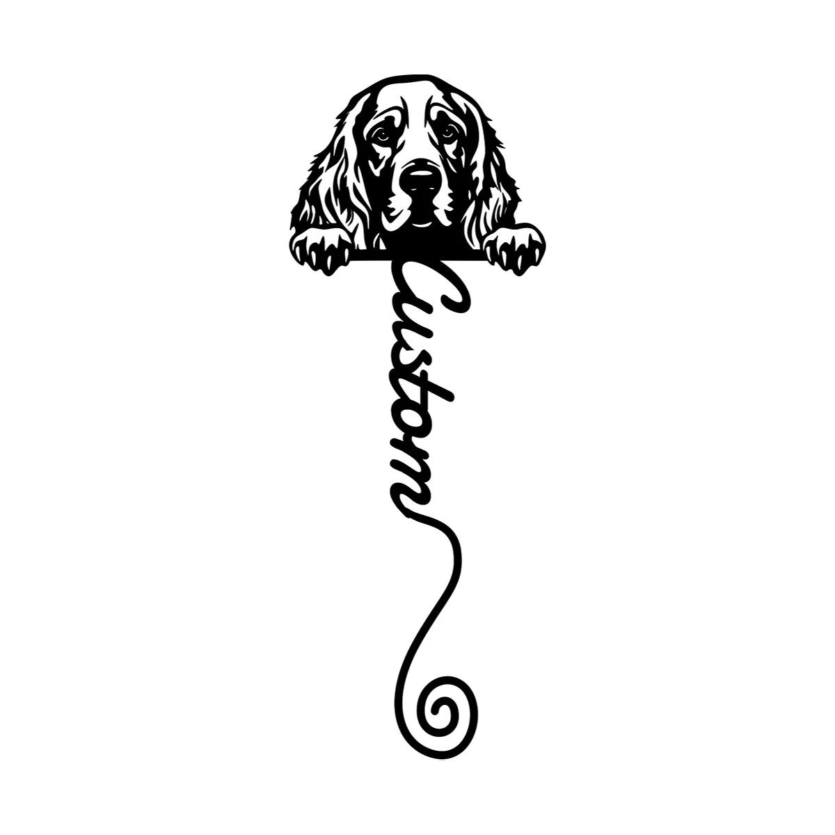Metal Wall Art Decor, Clumber Spaniel Dog Lover Gift, Teacher Appreciation, Unique Bookmark, Back to School, Home Office Ornament