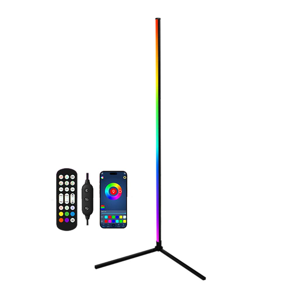 

KBB-19 Wall Corner Sound Pickup RGB Atmosphere Lamp L-Shaped Base Splicing Floor Light A