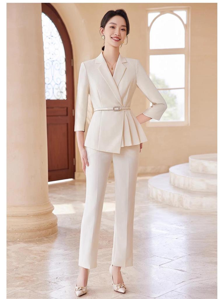 Aishangchen Damen Professionelle Anzughose - Frühlingsstil, Ideal für Vorstellungsgespräche am Arbeitsplatz und modische Umgebungen.