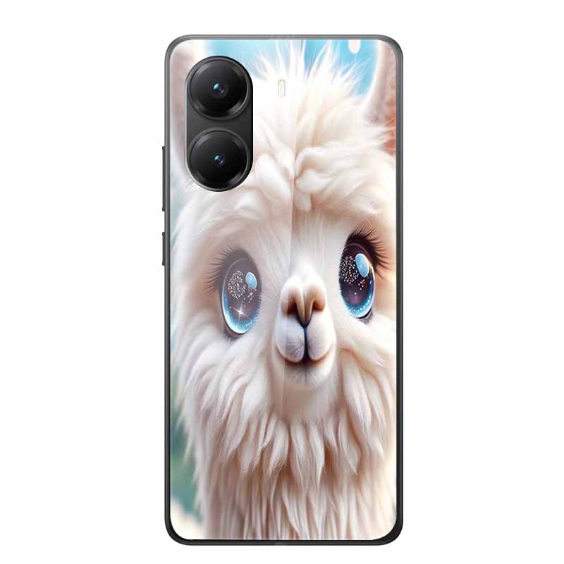 Tempered Glass Case For Xiaomi Poco X7 Pro Case Hard Glass Back Cover Soft TPU Bumper For Redmi Turbo 4 Phone Case X7Pro Turbo4