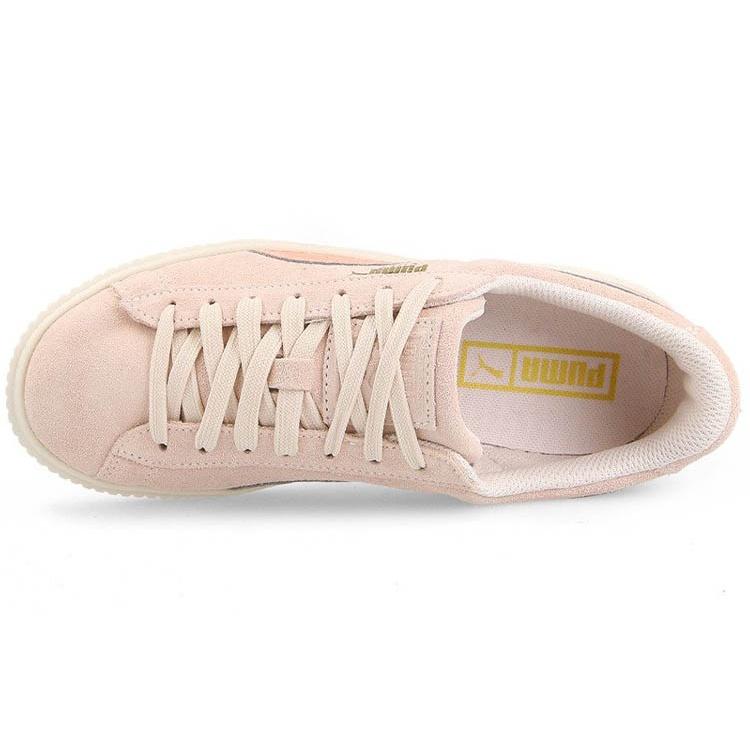 (GS) PUMA Suede Platform Jr 'Snake - Pearl' Kids' 363906-06