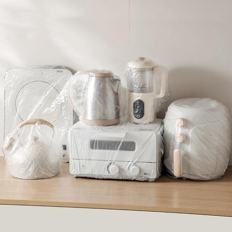 Disposable Dust Cover Household Appliances Extra Large Thickened Fan Rice Cooker Microwave Oven Universal Transparent Cover