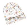2D Flat Printing Mushroom Fields Pattern Stylish Adult Beanie for Layering with Fall Or Winter Outfits Brings Relaxed Charm To Streetwear Or Weekend F