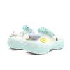 Crocs Classic clog Blue Island Star Ring EVA Cute Korean Summer Hole Shoes Unisex Blue