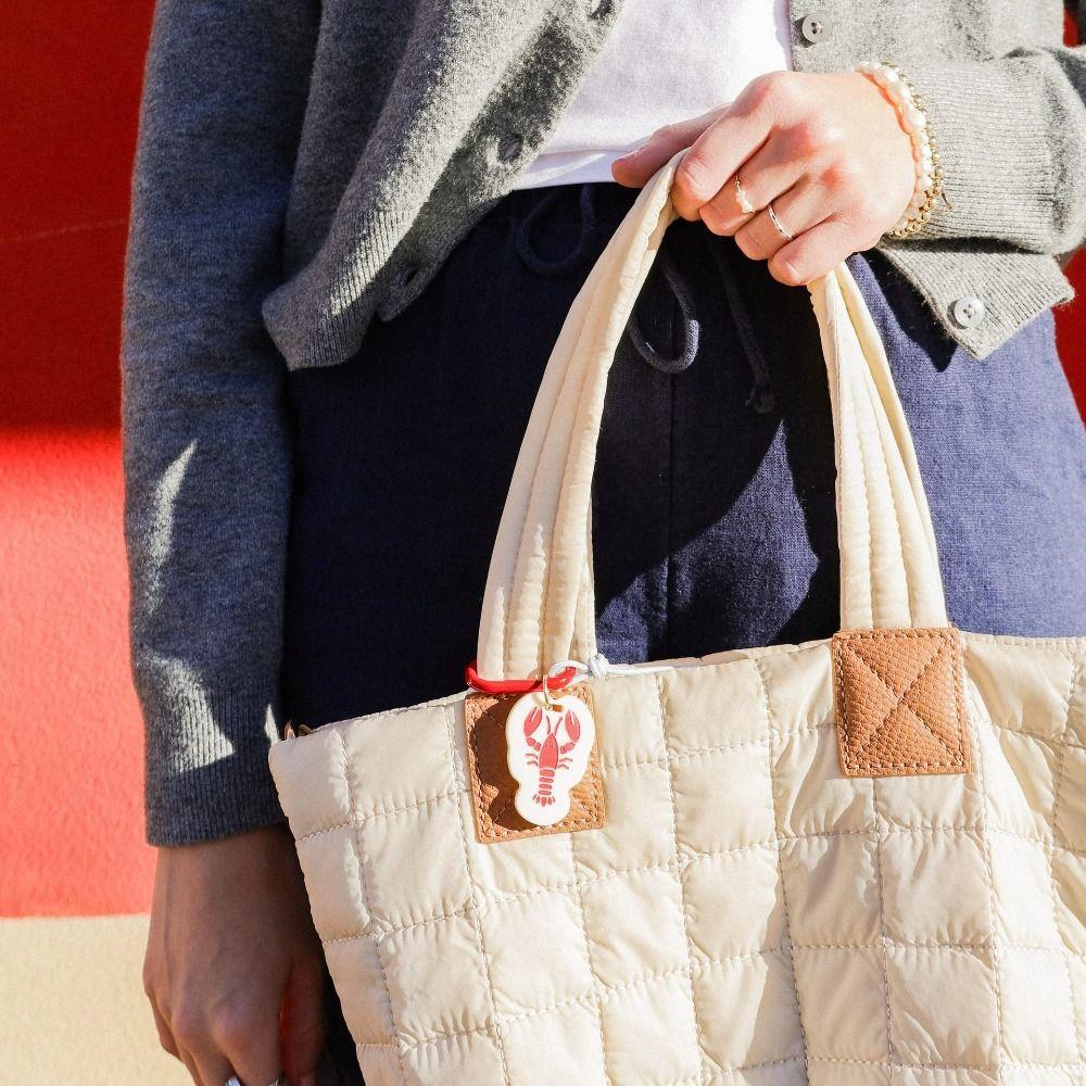 Acryl-Anhänger Retro Seil Geflochten Anhänger Geometrisch Taschenkette Anhänger Handy-Anhänger Damen