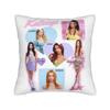 Katseye Kpop Style Girl Group Kissenbezug Weicher Polyester Kissenbezug Geschenk Wurfkissenbezug Stuhl Quadratisch 40X40cm