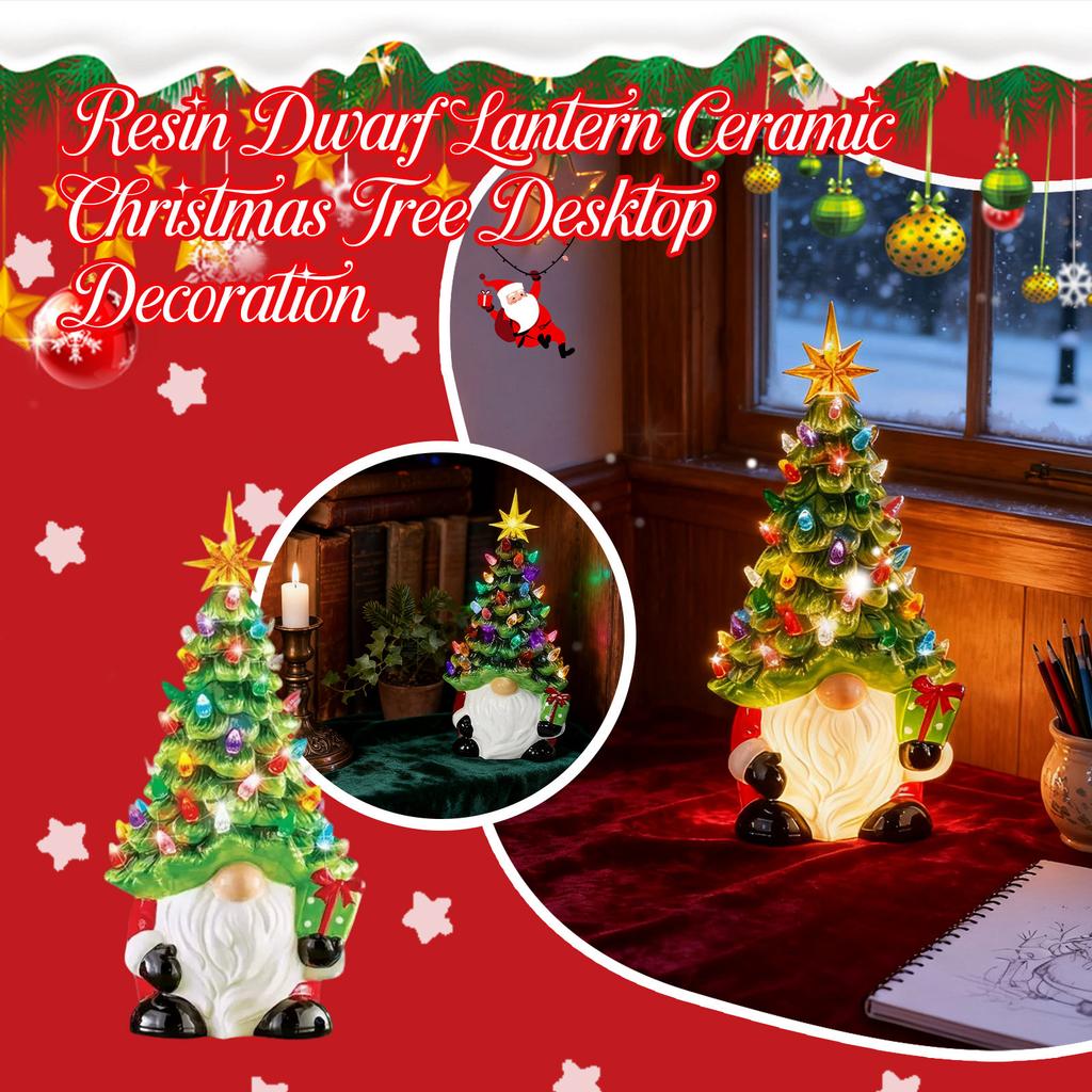 Dwarf Festival Table Decoration Resin Decoration Christmas Decoration Indoor Dining Table Decoration