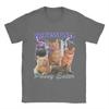 Men's Pussy Cat T Shirts  100% Cotton Clothing Vintage Short Sleeve Round Neck Tees Original T-Shirt