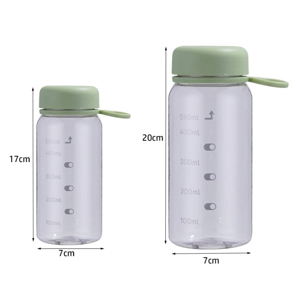 400/550ml Student Water Cup Transparent Drinking Cup INS Sports Water Cup  Outdoor Sports