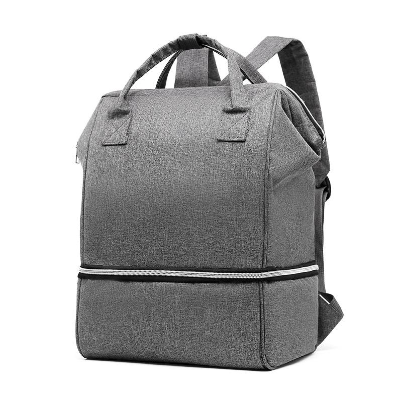 

Горячая Распродажа Сумка для Мамы и Ребенка для Кормления на Прогулки, Модная, с Большой Функциональностью и Вместимостью серый