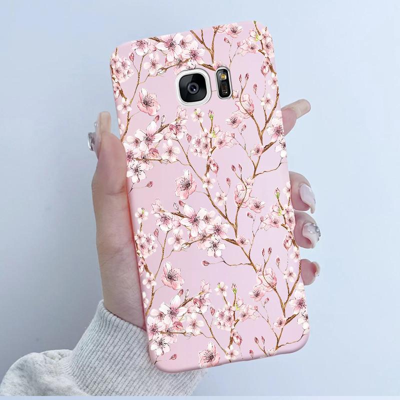 For Samsung Galaxy S7 S7Edge Case Soft TPU Silicone Cover Cute Astronaut Panda Phone Case For Samsung S7 S 7 Edge Coque Funda