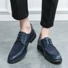 Leather Men Fashion Oxfords Shoes Male Comfortable Business Shoe Lace-Up Classic Men Shoes for Wedding All-match Male Footwear