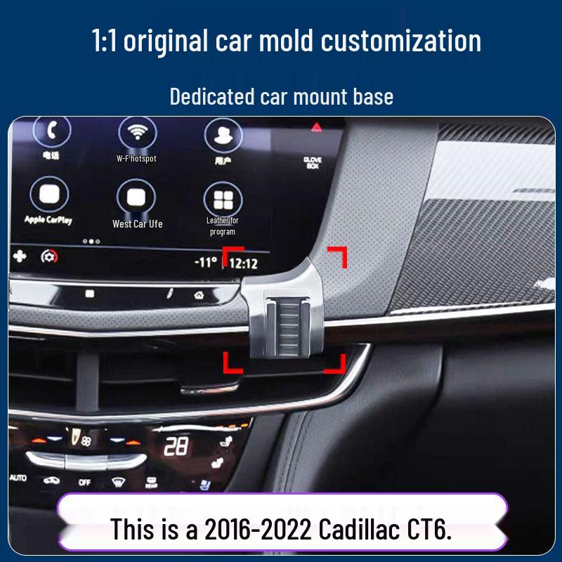 Cadillac CT6 (2016-2022) Air Vent Phone Holder & Navigation Bracket