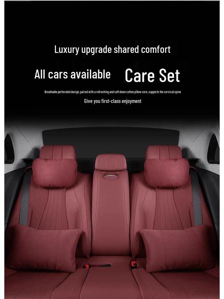 Premium Lumbar Support & Neck Pillow for BMW 3, 5 Series, X1, X3, X5