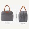 Practical Oxford Fabric Lunch Carriers Temperature Control Food Bags For Students And Family Gatherings