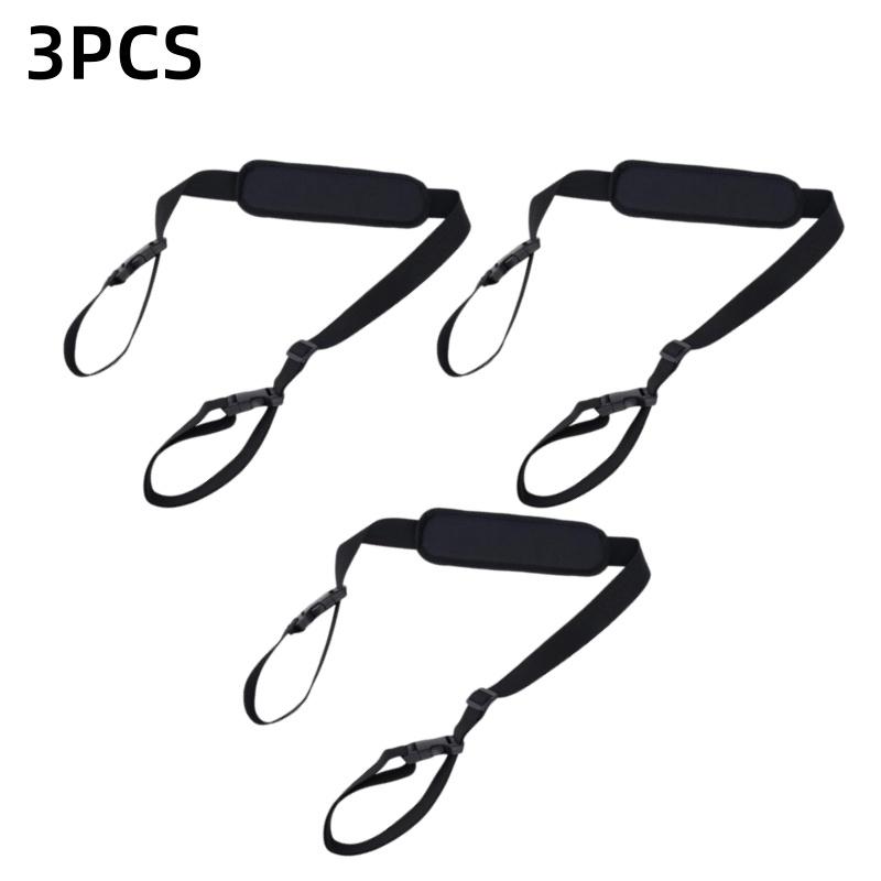 3Pcs Carry Strap for Beach Chair Heavy Duty Scooter Carry Strap Durable Adjustable Shoulder Strap for Yoga Mat Folding Chair