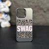 Camouflage Letter SWAG Pattern Phone Case For Samsung Galaxy S26 S24 S25 S23 Ultra S22 S21 S20 Plus FE A54 A55 Shockproof Cover
