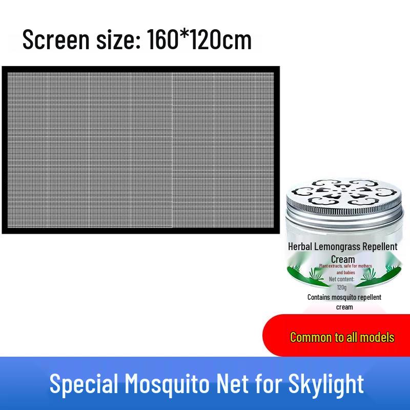 Magnetic SUV Panoramic Sunroof Anti-Mosquito Net and Sunshade