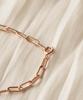 Alleun Silver 925 Chain Link Pearl Silver Bracelet