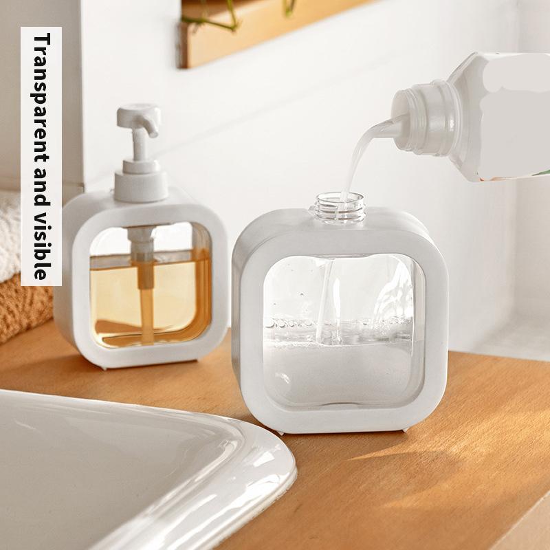 1pc Large Capacity Empty Bottle Laundry Detergent Dispensing Bottle and Shower Gel Detergent Dispensing Bottle