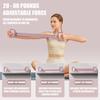Silicone Exercise Band Pull Rope With Adjustable 4 Tension Settings Fitness Stretch Band For Womens Fitness And Sports