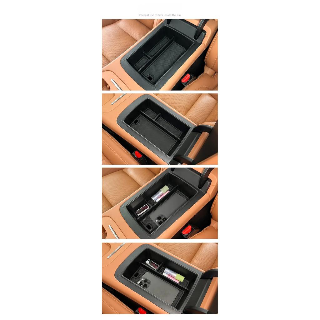 Armrest Storage Box For Leapmotor C10 2024-2026 Car Organizer Case Center Console Storage Tray Auto Interior Accessories TPE