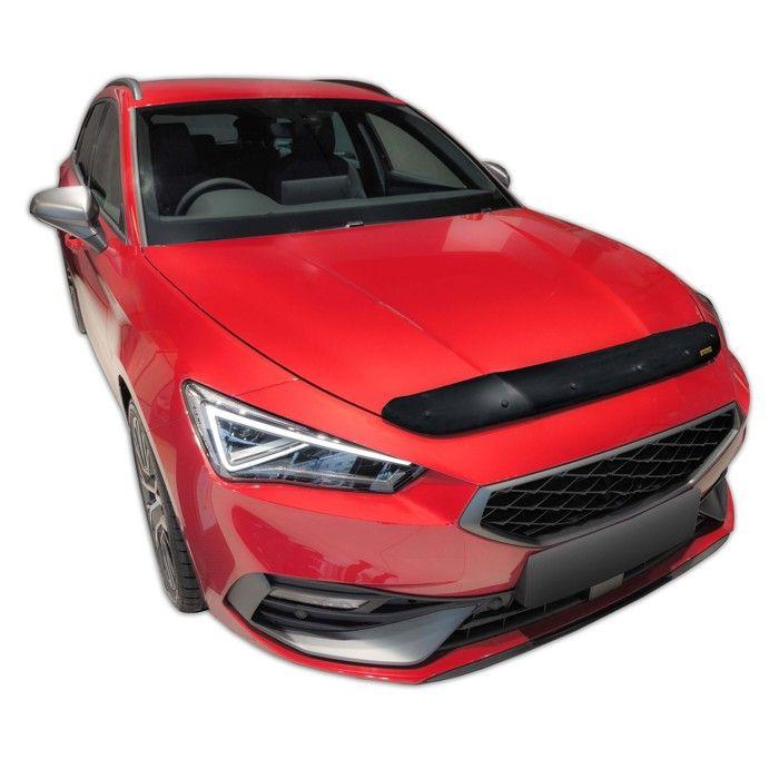 SCOUTT | Bra Capot Déflecteur Protection Pour Cupra Leon Depuis 2020, Aérodynamique, Assemblage Facile, Aucun perçage requis