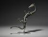 Kaiyodo Takeya Style Free-Standing Figurine Dragon, Iron Rust Tone, Non-Scale ABS & PVC, Painted Movable Figure KT-003