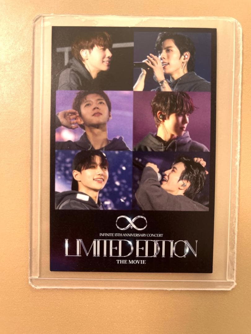 

[USED] Infinite movie special gift card for moviegoers