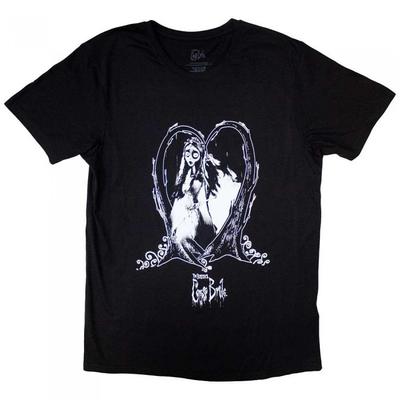 Corpse Bride Unisex Adult Heart T-Shirt
