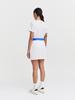 SERGIO TACCHINI W Resort Aop Pleated Skirt (White)