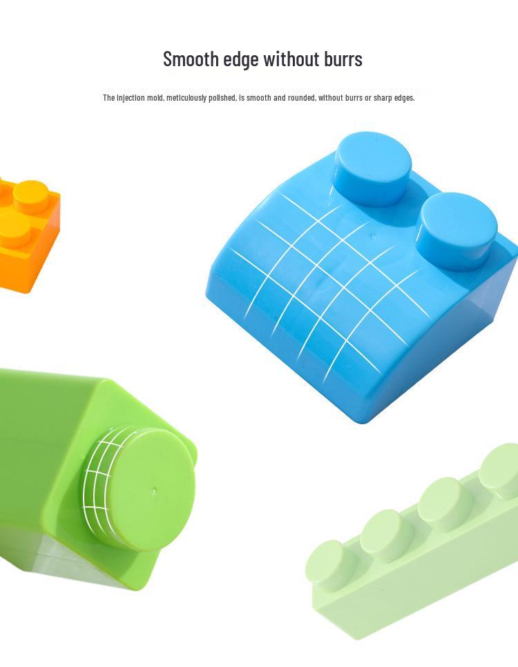 Large Particle Educational Building Blocks - Indoor Children's Castle Set