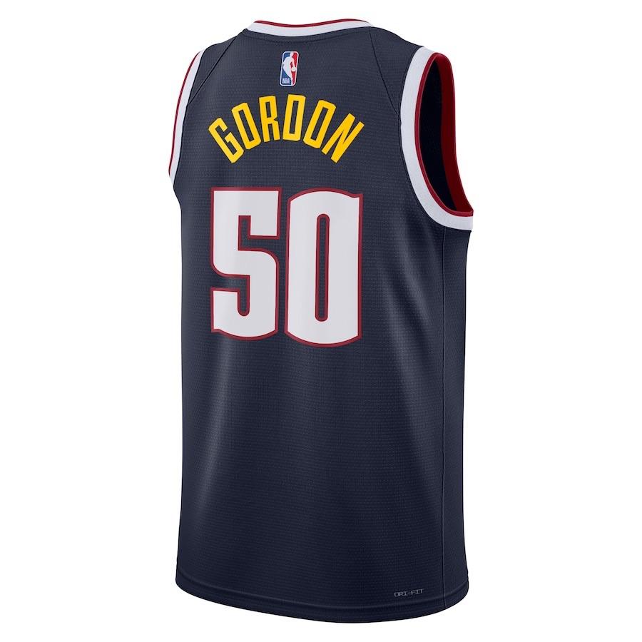 Nike Denver NuggetsIcon Swingman Basketball Jersey Unisex Marine Blue DN2134-419