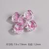 Diagonal Holes Square Beads Jewelry Craft Beads Homemade Bracelets Necklaces Keychains Earrings