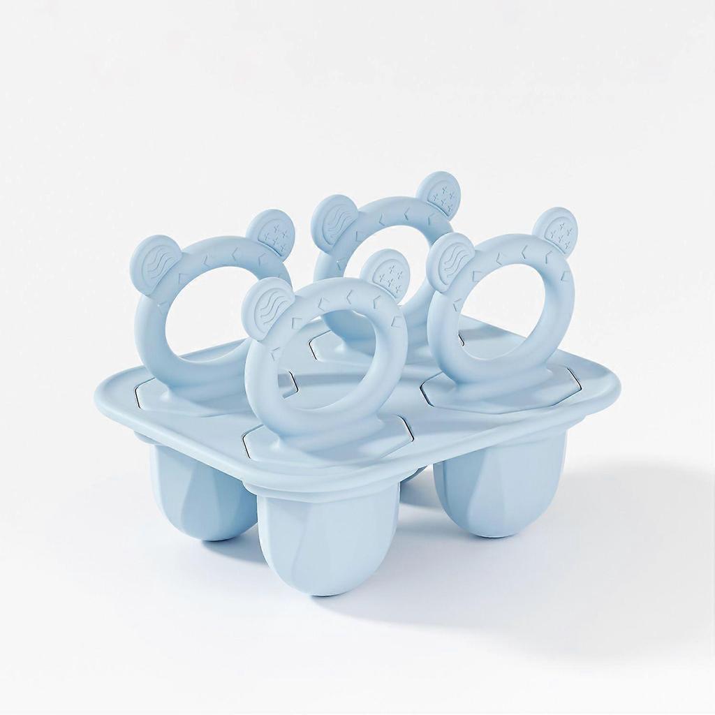 Silicone Popsicle Molds Ice Cube Trays for Kids Making Popsicles and Ice Cream