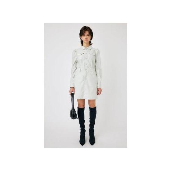 PUFF SLEEVE MINI Dress IVOY3