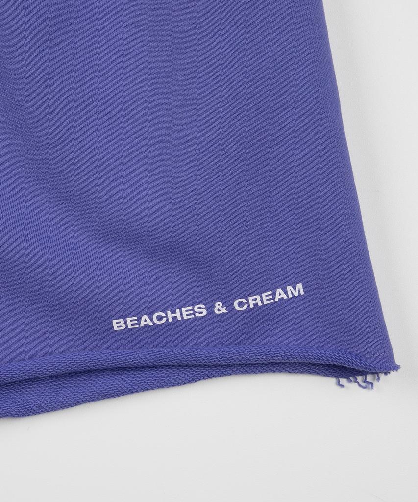 Bichiseuaenkeulim Simple Logo Half Pants-Purple